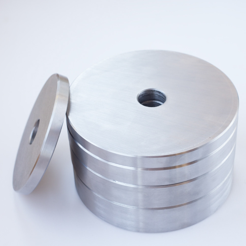 Блин диск для штанги или гантелей 10 кг металлический утяжелитель А0200дес-б - фото 2 - id-p1876083674