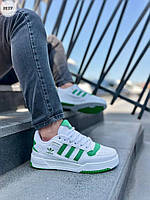 Мужские кроссовки Adidas New Forum White Green
