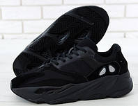 Мужские и женские кроссовки Adidas Yeezy Boost 700 Full black