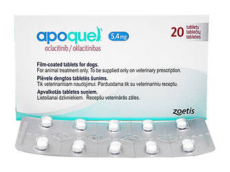 Апоквель (Apoquel) 5.4 мг, 10 піг., Zoetis