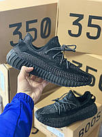 Женские кроссовки Adidas Yeezy Boost 350 V2 Black Static