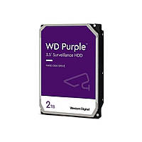 Жорсткий диск WD Purple 2 TB 5400 rpm 256 MB 3.5" SATA III (WD23PURZ)