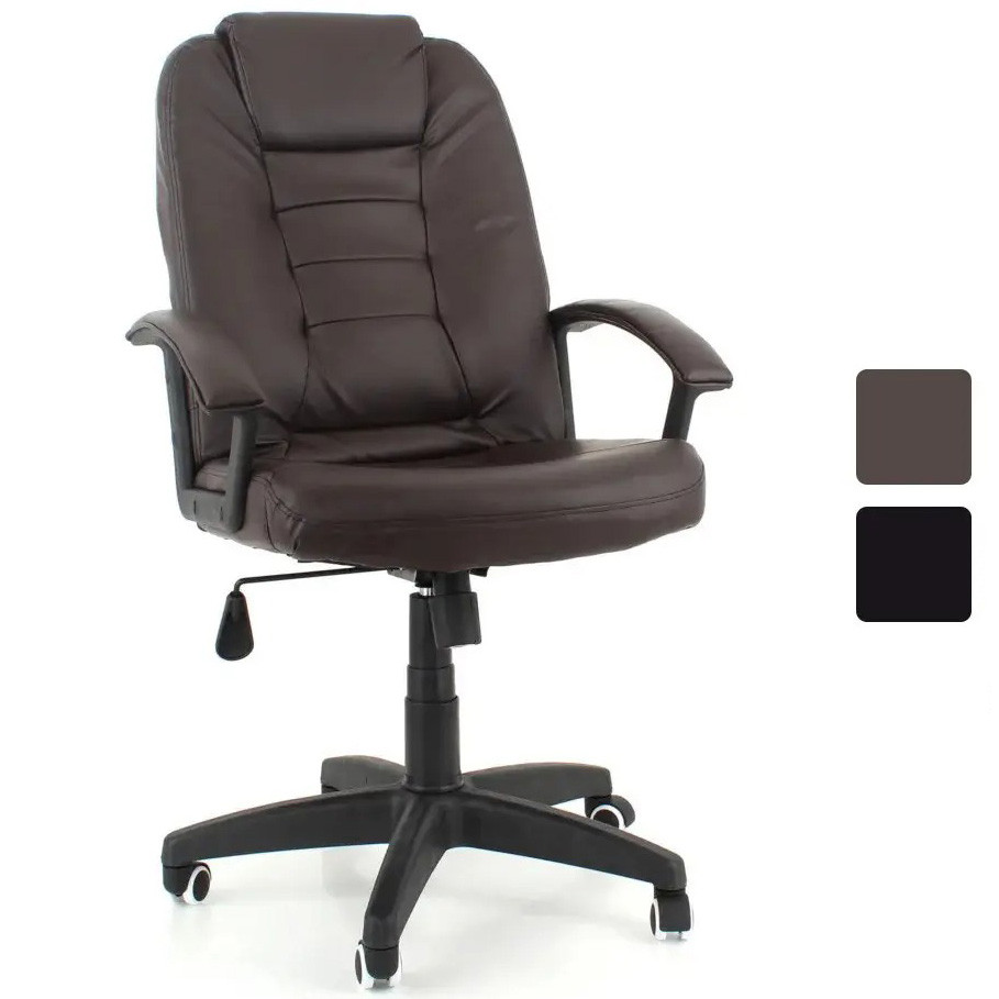 Офисное компьютерное кресло NEO7410 для дома, офиса Коричневый - фото 1 - id-p1876096125