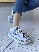 Мужские и женские кроссовки Adidas Yeezy Boost 350 V2 Zebra