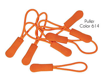 Пулер Яскраво-помаранчевий (висюлька) на шнурку для бігунка