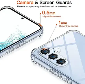 Силіконовий чохол Shockproof для Samsung Galaxy A04S (закрита камера), фото 2