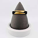 Браслет з нержавіючої медичної стали на силіконовому ремінці з позолотою «Пафос», фото 4