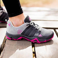 Мужские кроссовки Adidas Terrex AX2 Grey Pink