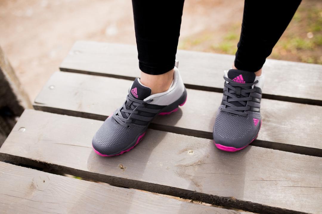 Adidas flux pink and grey hotsell