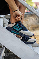 Женские кроссовки Adidas EQT Support 91/18 Black Beige Green
