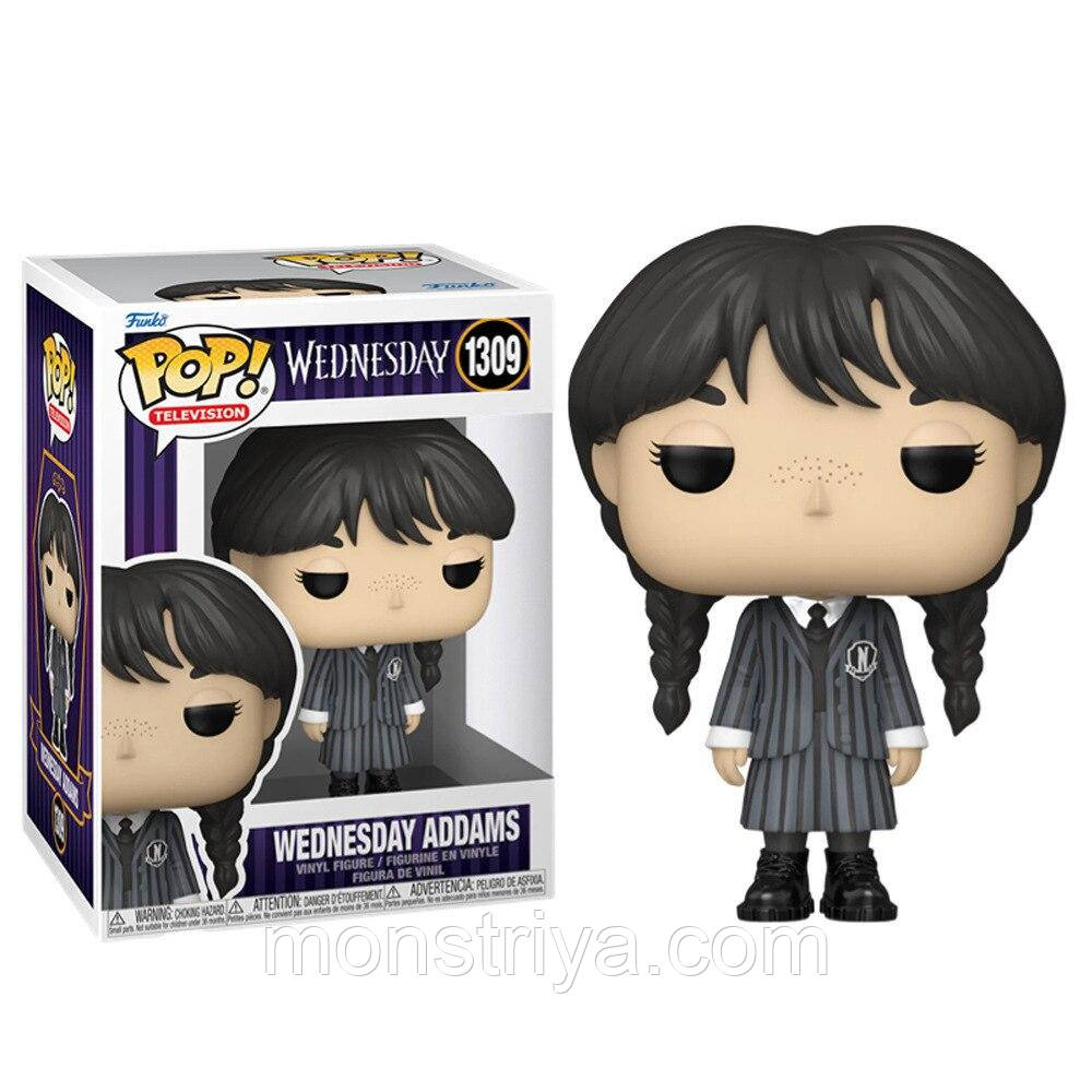 Фігурка Фанко Поп Funko Pop Television Венздей Аддамс Wednesday Addams 10 см No1309
