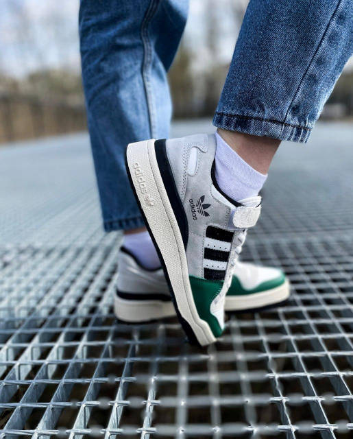 Adidas Forum Low White Green Black ID 1876106122 2600 Prom.ua