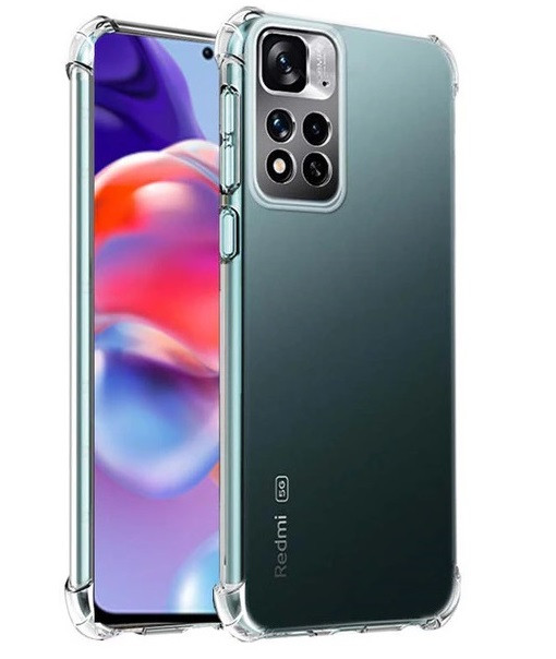 Силіконовий чохол Shockproof для Xiaomi Redmi 10 / Redmi note 11 4g (China) (закрита камера)