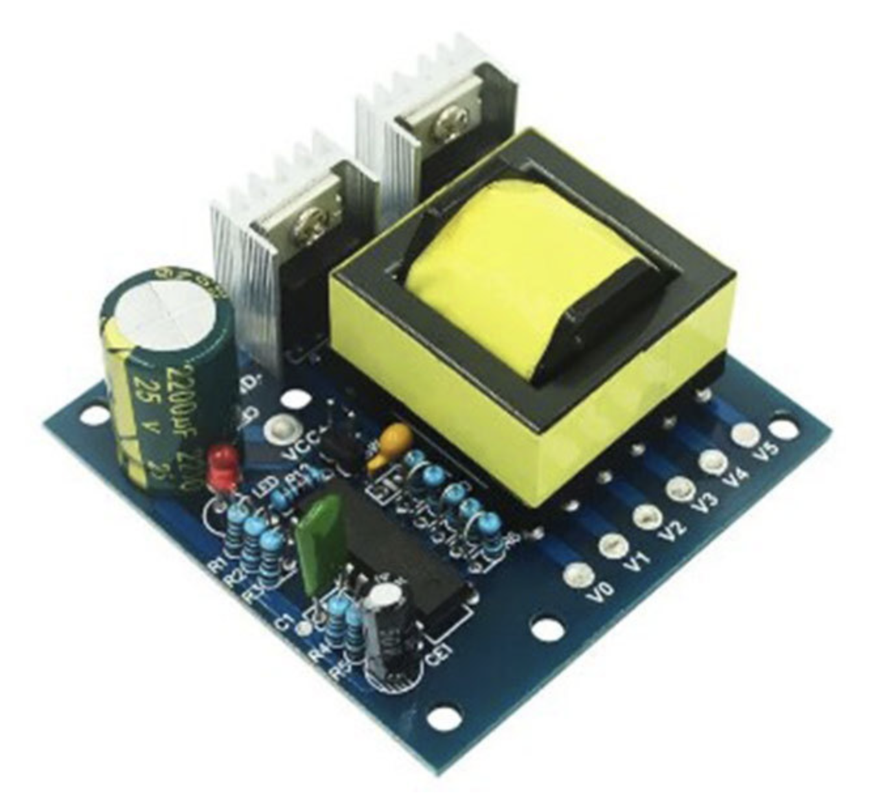 Стабілізатор/перетворювач/інвертор DC-AC 12В DC - 28-220В AC 150Вт