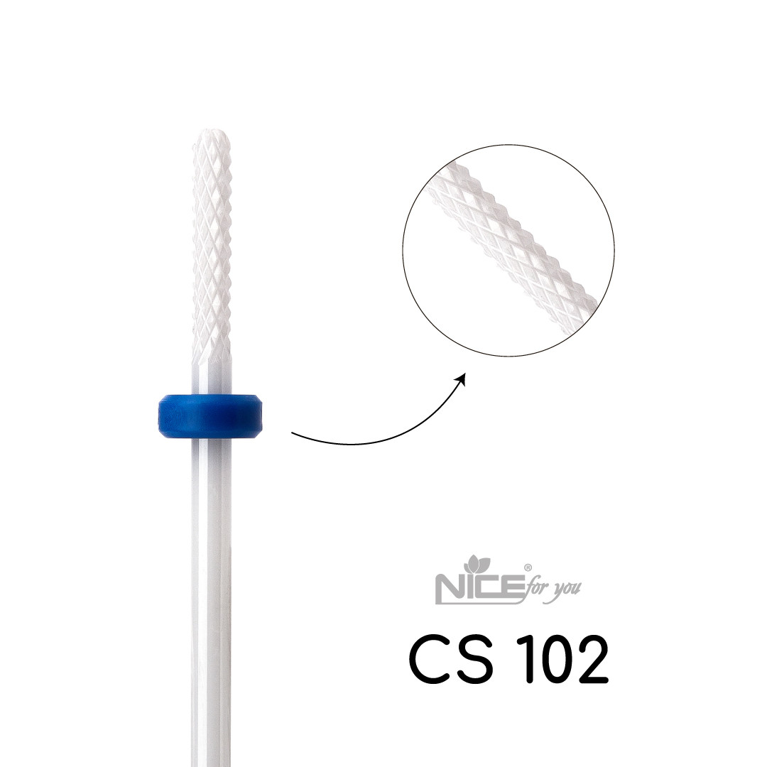 Фреза керамічна Nice for you ПОЛУМ’Я CS102 Синє