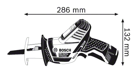 Аккумуляторная сабельная пила Bosch GSA 10.8 V-Li (060164L902) - фото 2 - id-p323135034