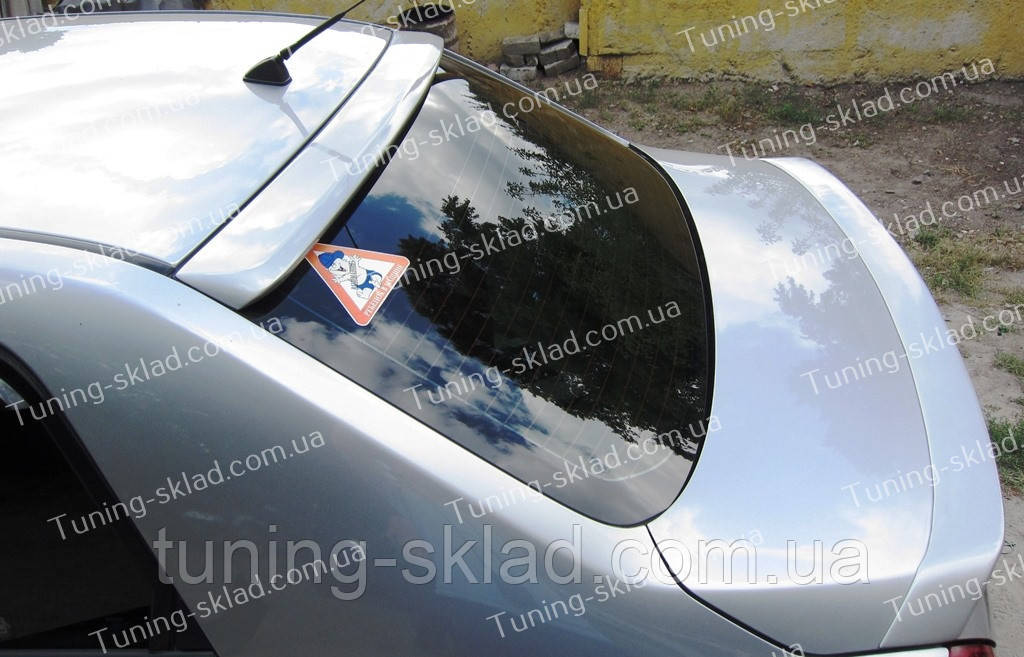 Спойлер на скло Nissan Tiida sedan (спійлер заднього скла Нісан Тііда седан), фото 1