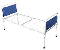 Общебольничная односекционная кровать стационарная для лежачих больных и инвалидов ЛЗ.1.0.1.1.М (ЛЗ 2891)