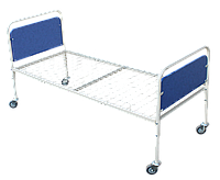 Общебольничная передвижная кровать односекционная для лежачих больных и инвалидов ЛЗ.1.1.1.1.М (ЛЗ 289)