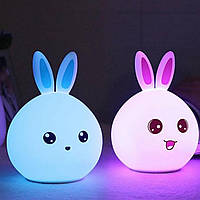 Силіконовий дитячий нічник Rabbit Silicone Lamp LY-271