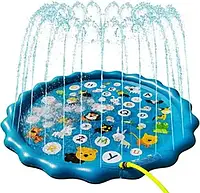 Надувной мини бассейн для детей детский фонтанчик Swimming Ring Jm