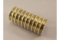 Дріт для бісеру: 0,3 мм золото (маленька)
