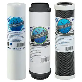 Комплект картриджів для осмосу Aquafilter — Хлор