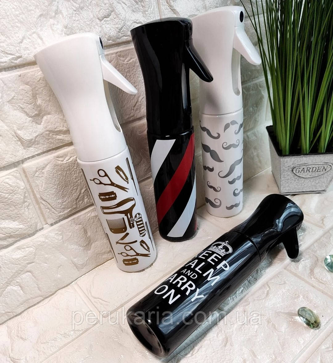 Пульверизатор перукарський дрібнодисперсний Barber ,300 ml