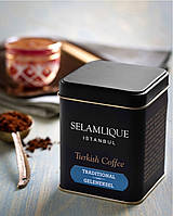 Турецька кава лдрібномелена Selamlique традиційна 125 г, кава для турки середнього обсмаження, без добавок