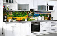 Кухонный фартук 3Д пленка Дыхание свободы фотопечать наклейка на стену 60х200см Пейзаж