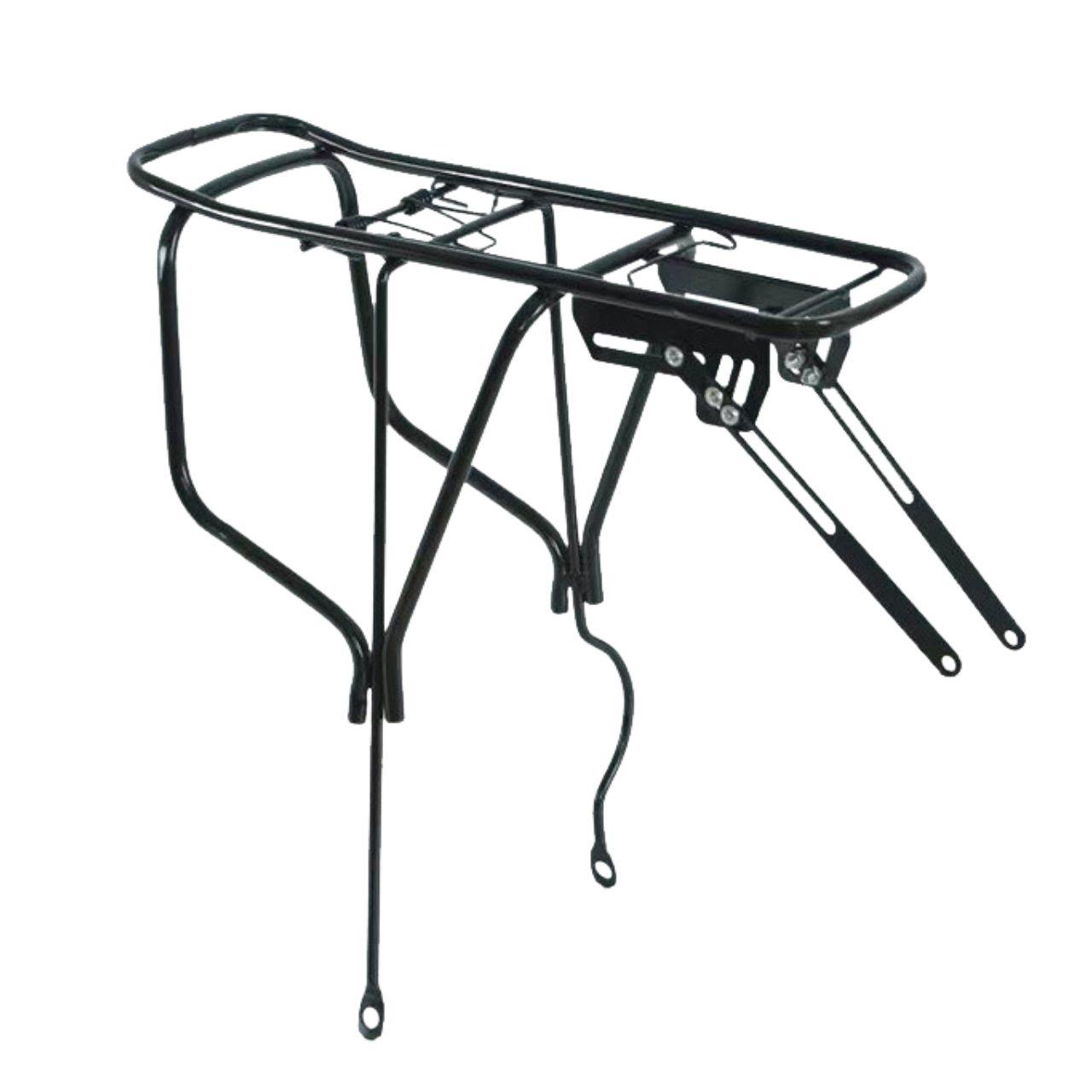 Багажник Велосипедний універсальний, розміри 24"; 26"; 27.5" під дискові гальма з затискачем