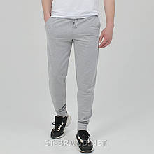 M (48), L (50). Світло-сірі чоловічі спортивні штани на манжеті, зручна посадка та стильний дизайн