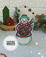 Набір для вишивання хрестиком Затишні хрестики "Christmas Wreath"