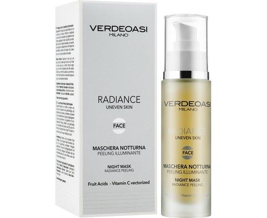 Нічна маска-пілінг з ефектом сяйва Verdeoasi Night mask radiance peeling 50мл