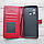 Чохол книжка Idewei для Xiaomi Redmi 12C з візитницею Коричневий, фото 3