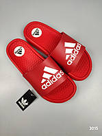 Шлепанцы Adidas Красные женские(массажные)