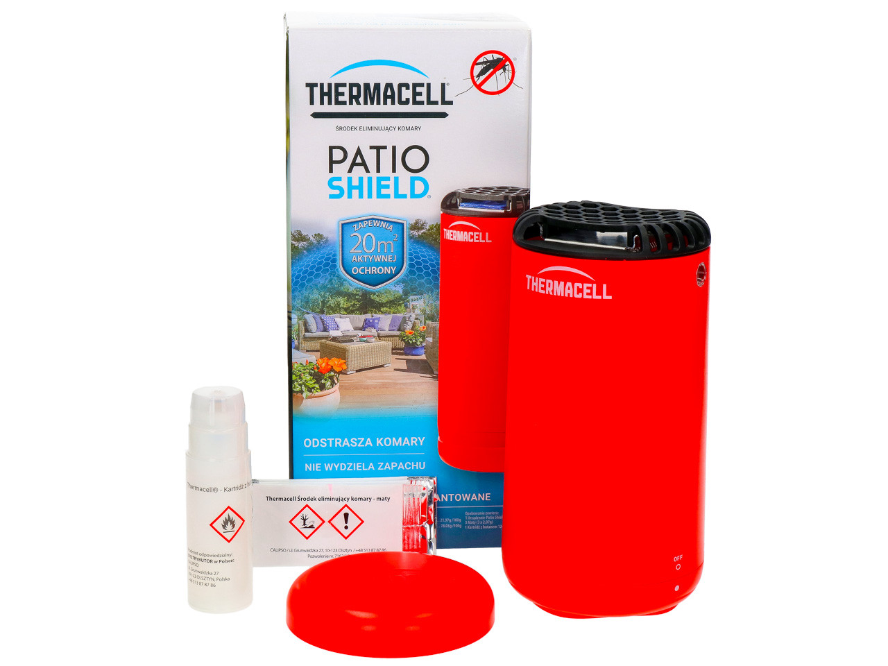 Відлякувач комарів і зелених мух для саду Thermacell Patio Shield