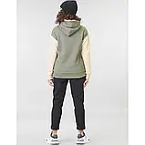 Толстовка Picture Organic Basement Plush Hoody W dusty olive, жіноча, органічна бавовна, капюшон, кишені, фото 4