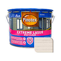 Краска-лазурь для дерева Pinotex Extreme Lasur снег 10л