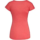 Футболка Salewa Puez Melange Dry W жіноча червона для хайкінгу, UV 50+, фото 2