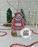 Набір для вишивання хрестиком Затишні хрестики "Lady Snow"