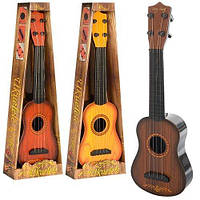 Гітара 40 см, струни 4 штуки, 3 кольори, у коробці, 45-16-5 см