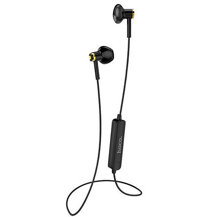 Hoco ES21 Wonderful sports бездротові Bluetooth навушники (вакуумні, спортивні, чорні), фото 2