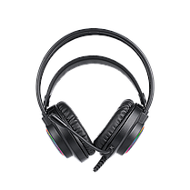 XTRIKE ME ігрові навушники з мікрофоном та RGB підсвічуванням, чорні, фото 3