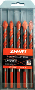 Свердло для бетону ZhiWei (набір) "Orange" — 8 mm