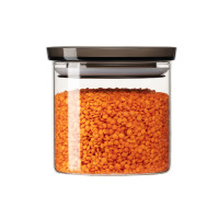 Ємність для сипучих продуктів Ardesto Fresh скло, пластик 500 мл (AR1305SF), фото 1