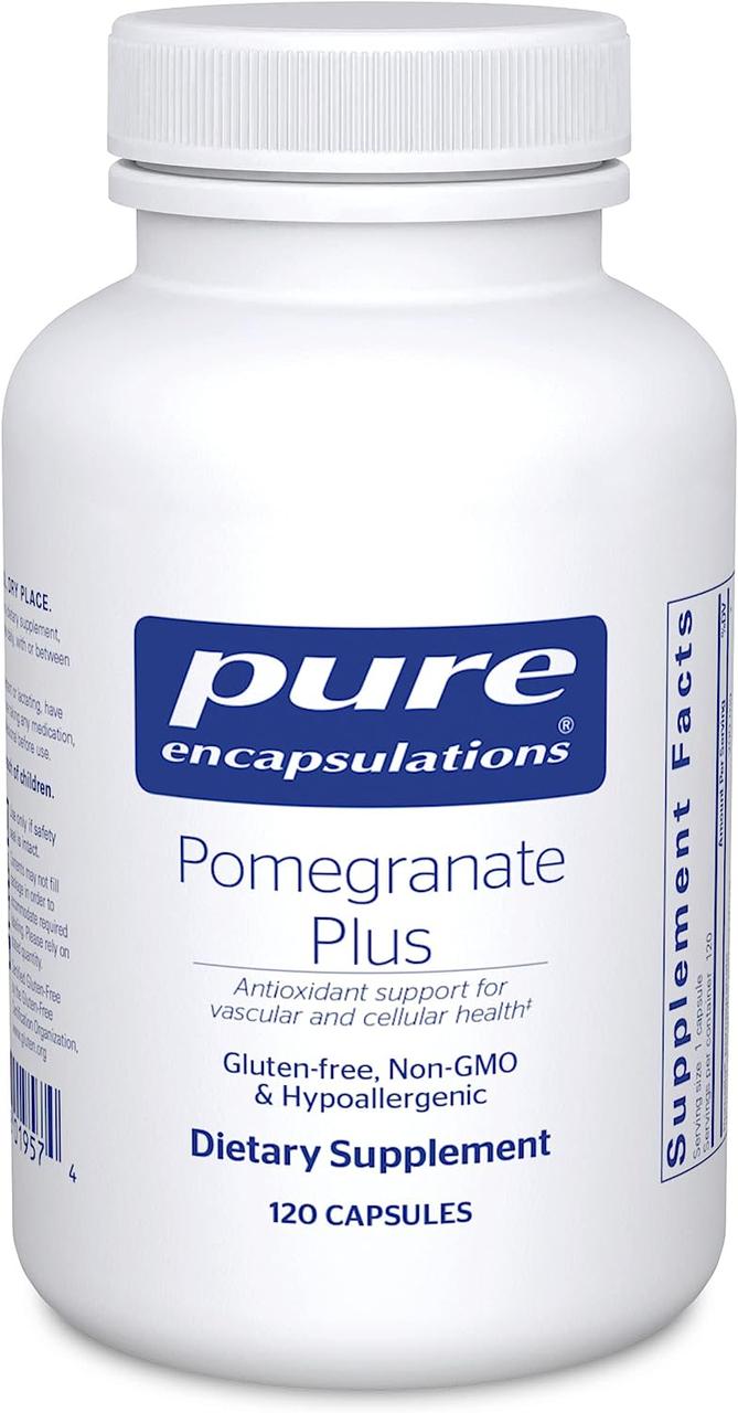 Pure Encapsulations Pomegranate Plus / Екстракт гранату антиоксидант для здоров'я судин 120 капсул