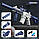 Водяний автомат Water Battle Electric Water Gun M416 Blue, фото 3