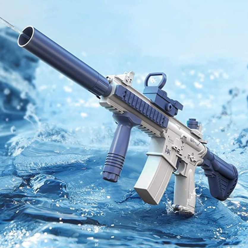 Водяний автомат Water Battle Electric Water Gun M416 Blue