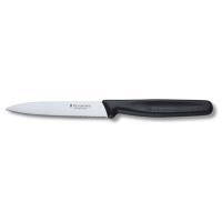 Кухонный нож Victorinox Standart 10 см, с волнистым лезвием, черный (5.0733)